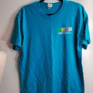 Blue STEM Graphic T-Shirt